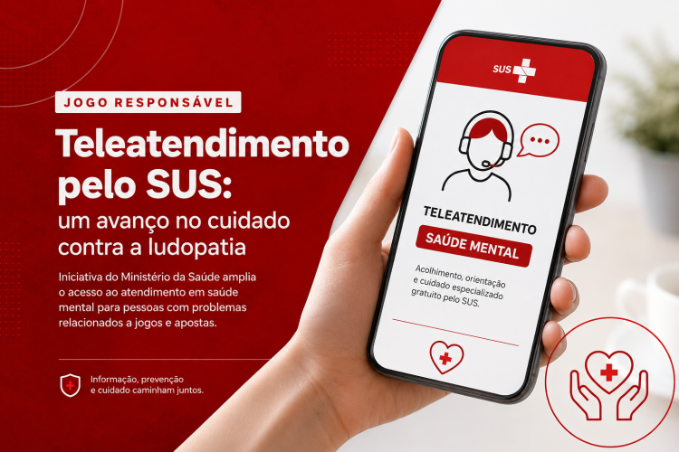 Teleatendimento pelo SUS marca avanço no enfrentamento à ludopatia no Brasil