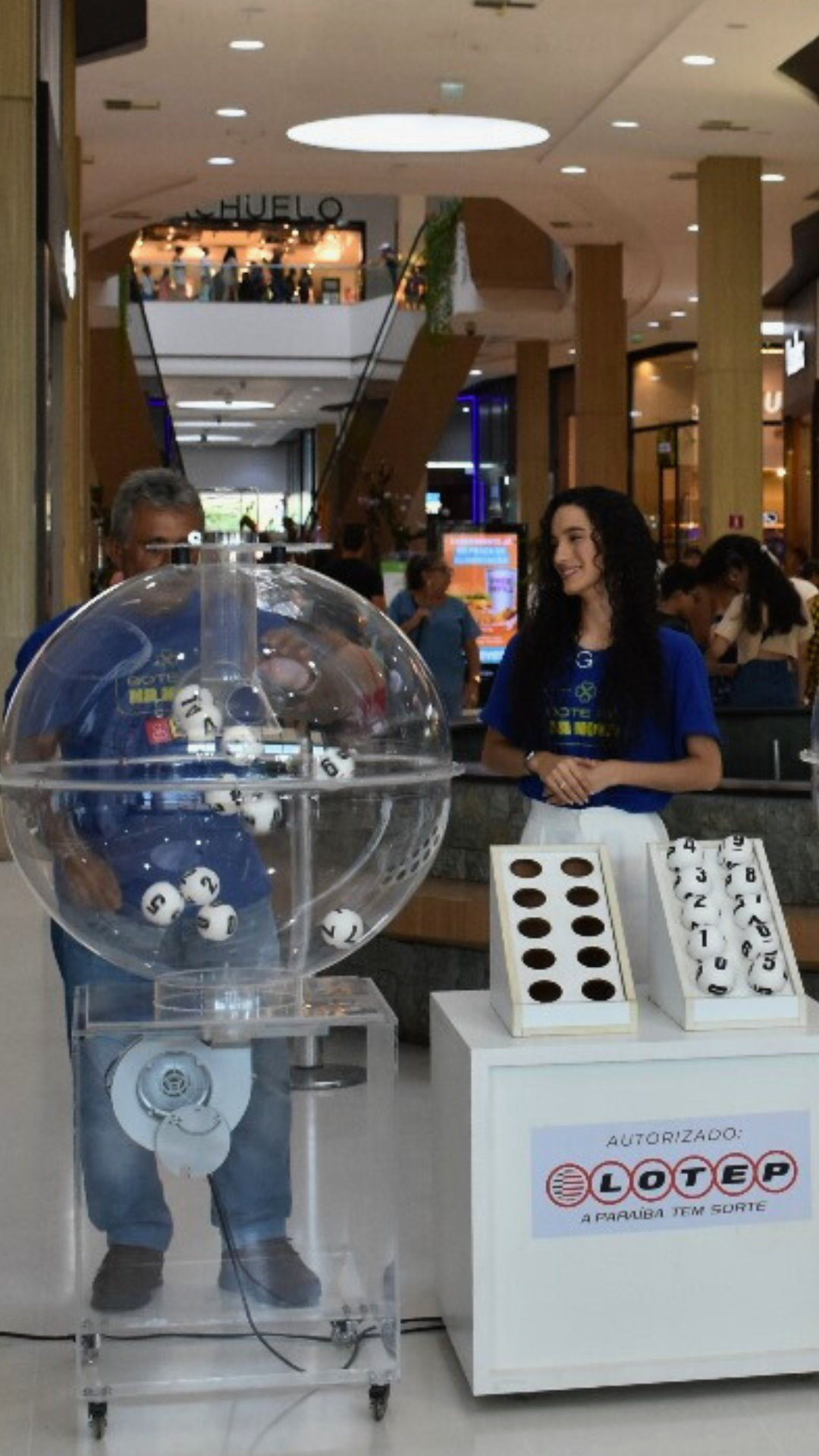 Mais pessoas participando