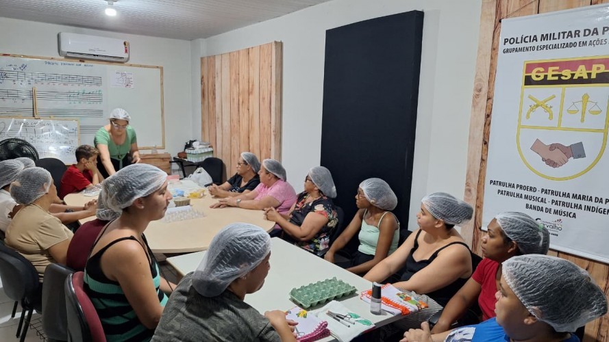 Lotep apoia oficina de confeitaria para mulheres no Colinas do Sul