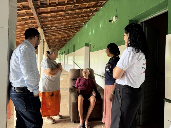 Cuidado que atravessa o Sertão: Lotep visita instituições de apoio a idosos no interior da Paraíba