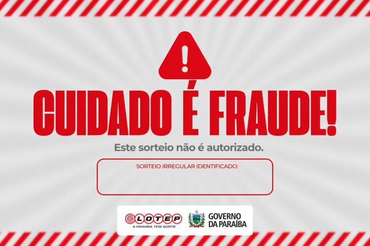 Lotep cria frente digital para alertar sobre sorteios ilegais e reforça estratégia integrada de fiscalização