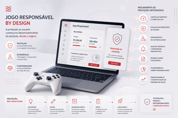 Jogo Responsável “by design”: por que a proteção ao usuário começa no desenvolvimento do produto