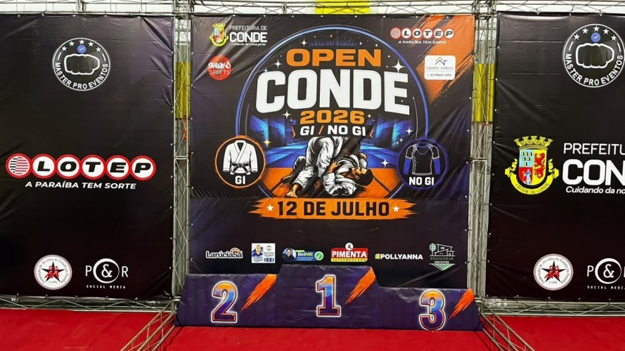 Lotep é homenageada no Open Conde de Jiu-Jitsu 2026 pelo apoio ao projeto "Jiu-Jitsu Transformando Vidas"