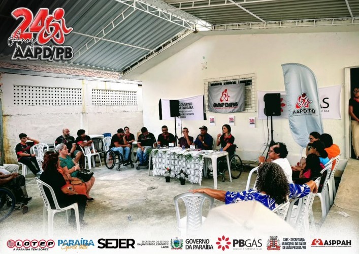 LOTEP apoia evento de aniversário da AAPD-PB em celebração à inclusão paradesportiva