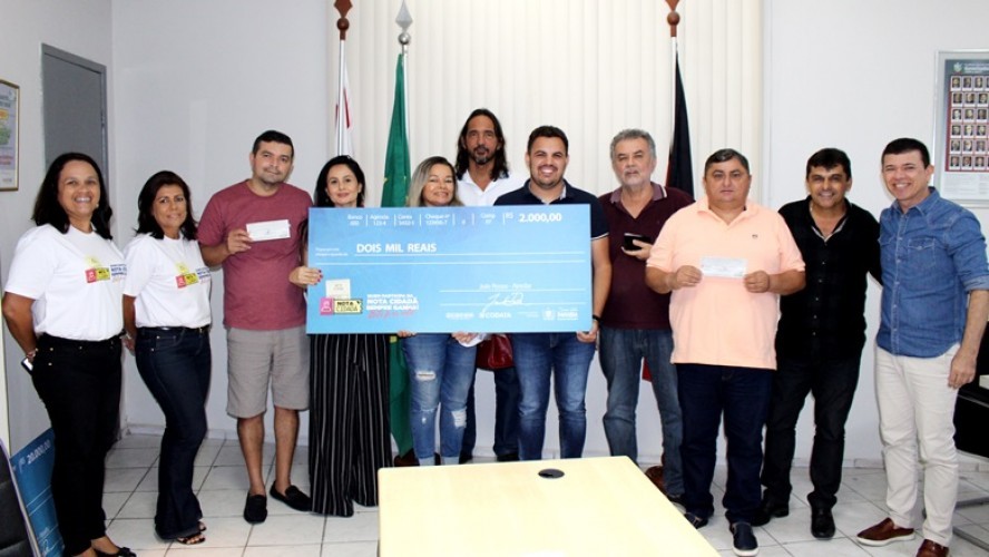 Campanha Nota Cidadã entrega prêmios aos ganhadores do 2º Sorteio do ano